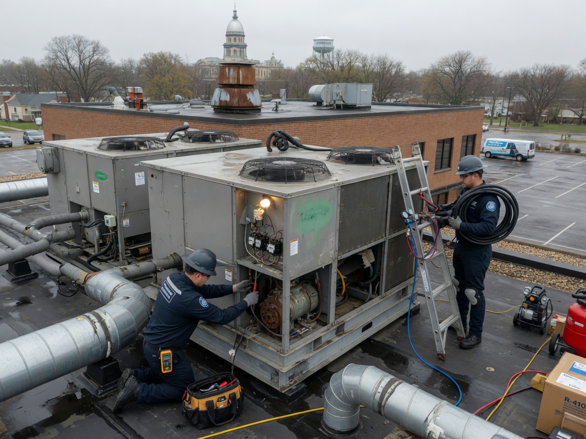 Commercial HVAC Service in Springfield, IL
